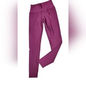 Peloton Maroon Purple Leggings